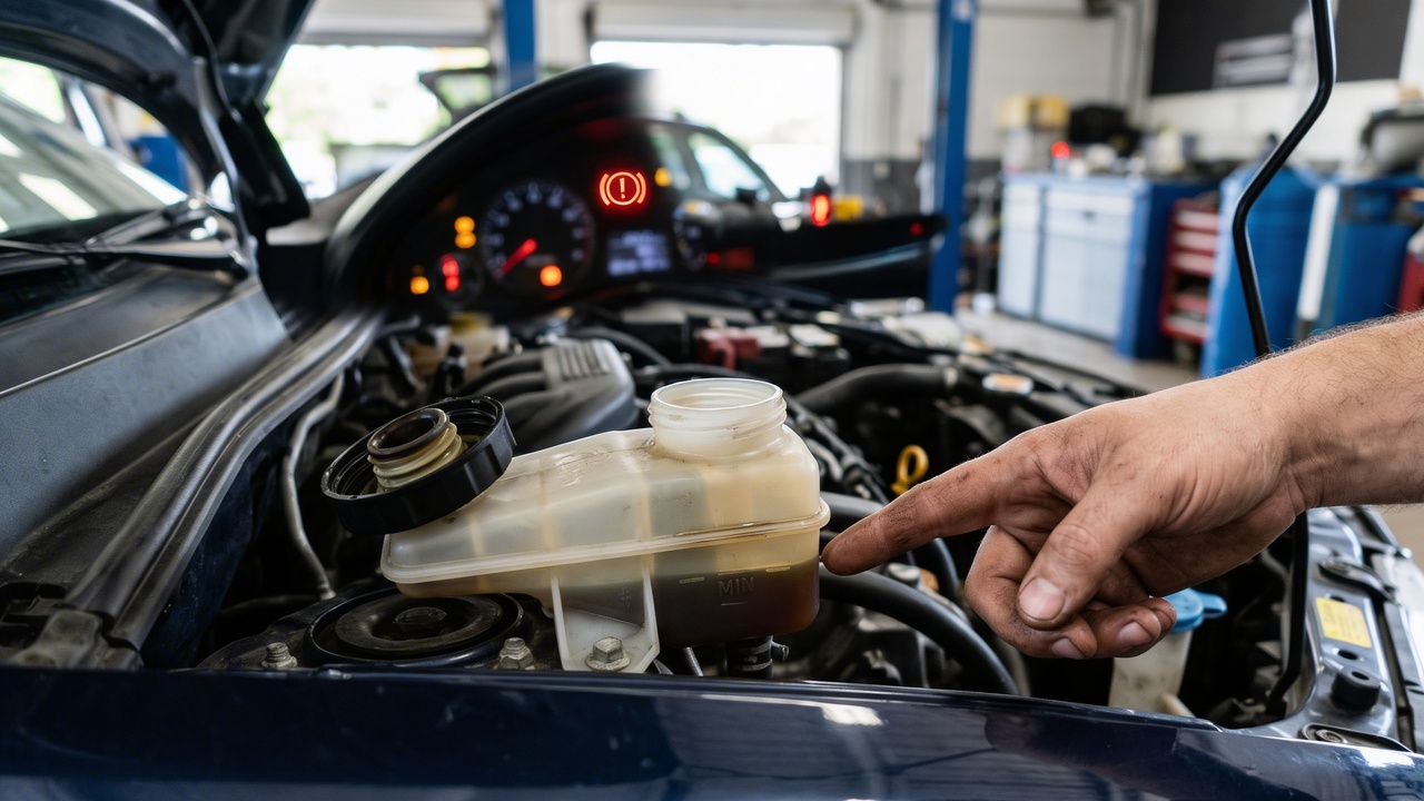 Erro comum no freio pode esconder desgaste ou vazamento do fluido