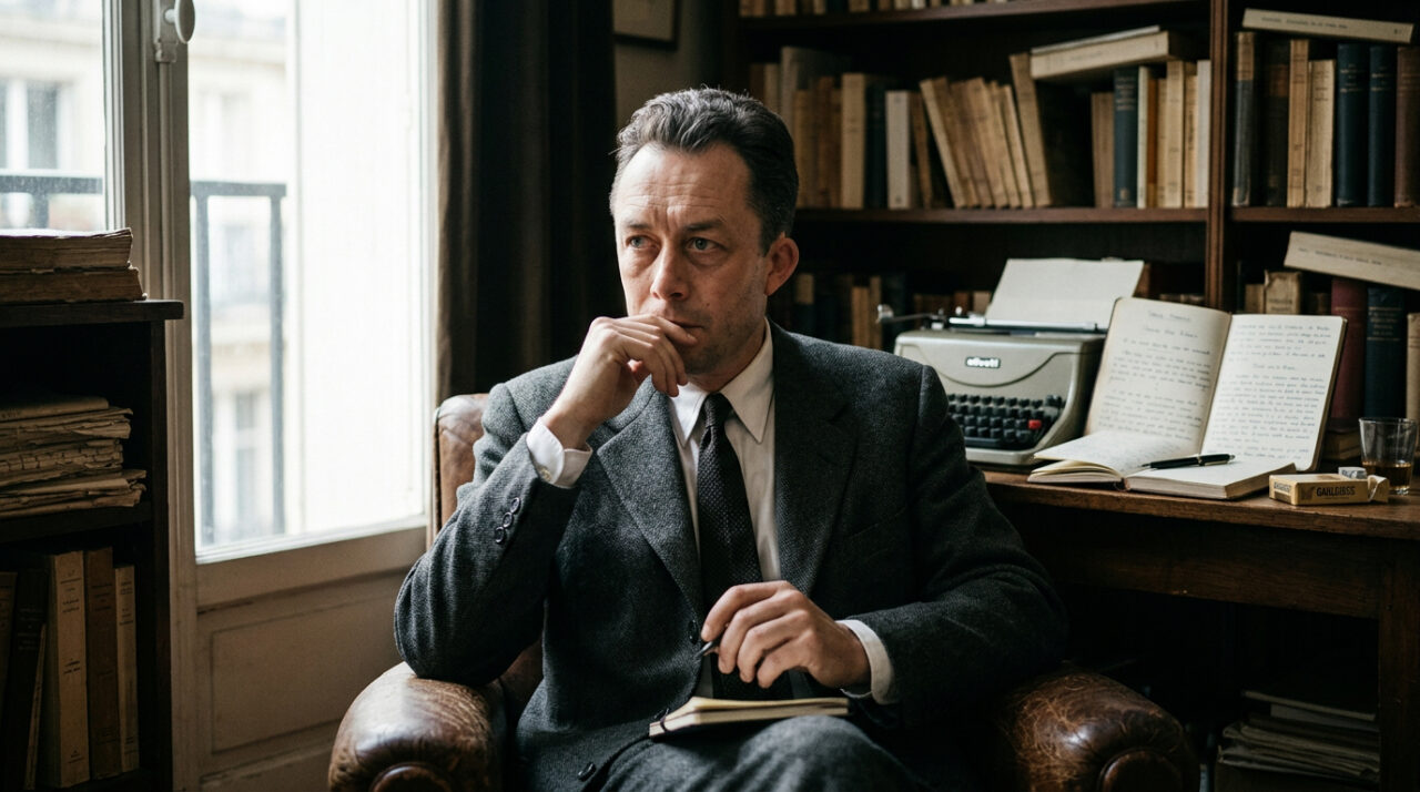 Albert Camus, filósofo: “Ninguém percebe que algumas pessoas gastam uma energia enorme simplesmente tentando ser normais”
