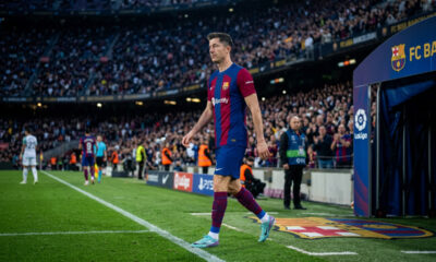 Robert Lewandowski pode sair do Barcelona e negociar com gigante italiano