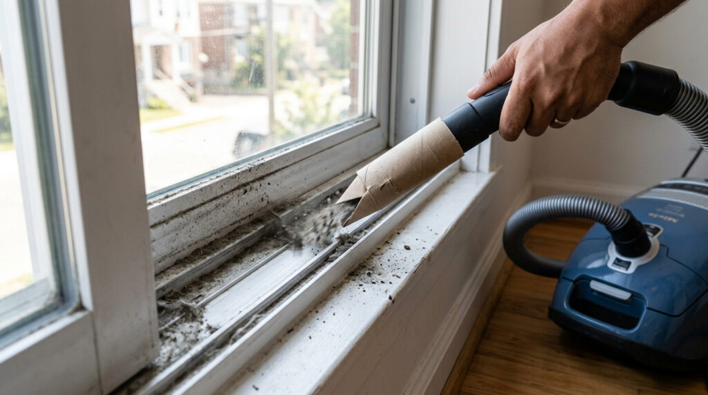 Colocar um rolo de papel higiênico na janela: para que serve e por que é recomendado