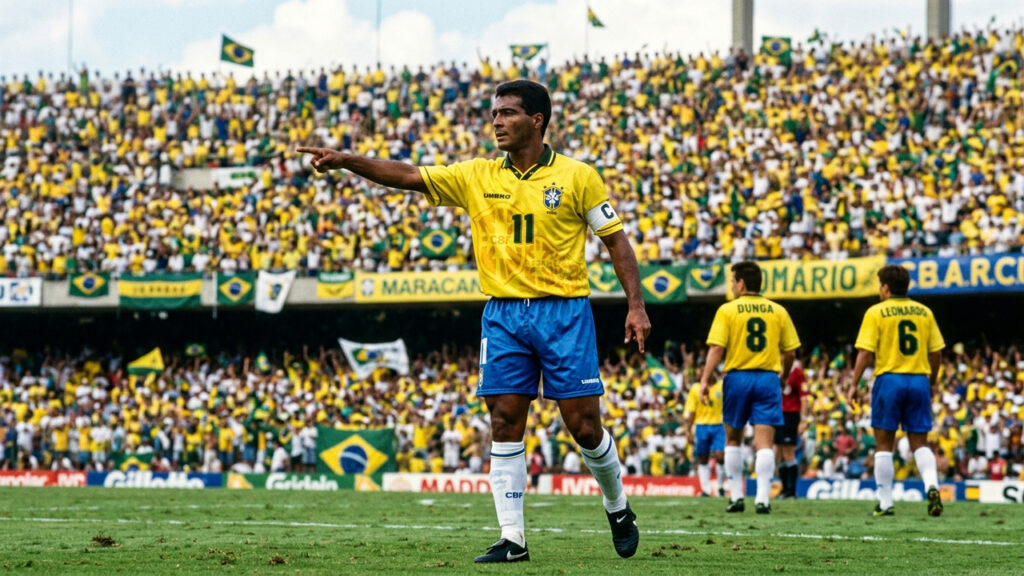 Romário: “A vida me ensinou a nunca baixar a cabeça.”