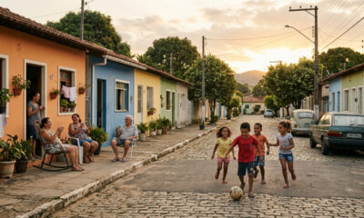 Coisas simples que ajudavam a criar laços e faziam a vizinhança parecer mais próxima