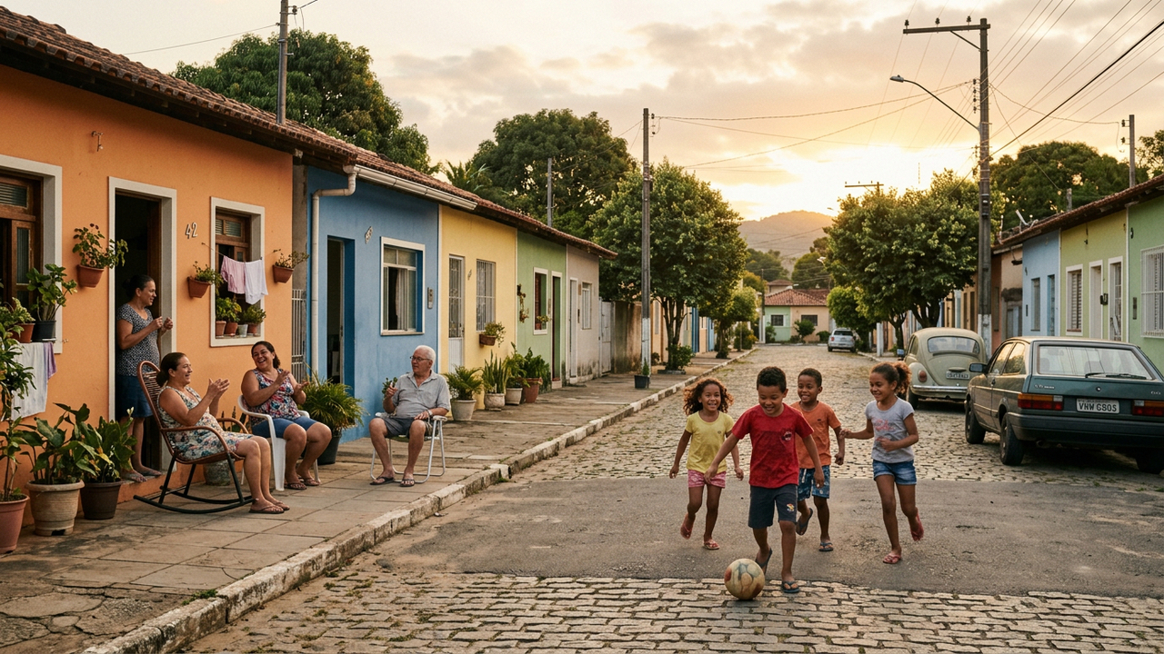 Coisas simples que ajudavam a criar laços e faziam a vizinhança parecer mais próxima
