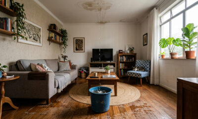 Como parar goteira no telhado com uma solução prática antes que a chuva piore o estrago dentro de casa