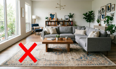 Chega de tapete grande na sala: a escolha elegante que está substituindo essa peça em muitos ambientes