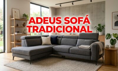 Adeus ao sofá tradicional: a proposta de mobiliário que alia conforto ergonômico e estilo moderno