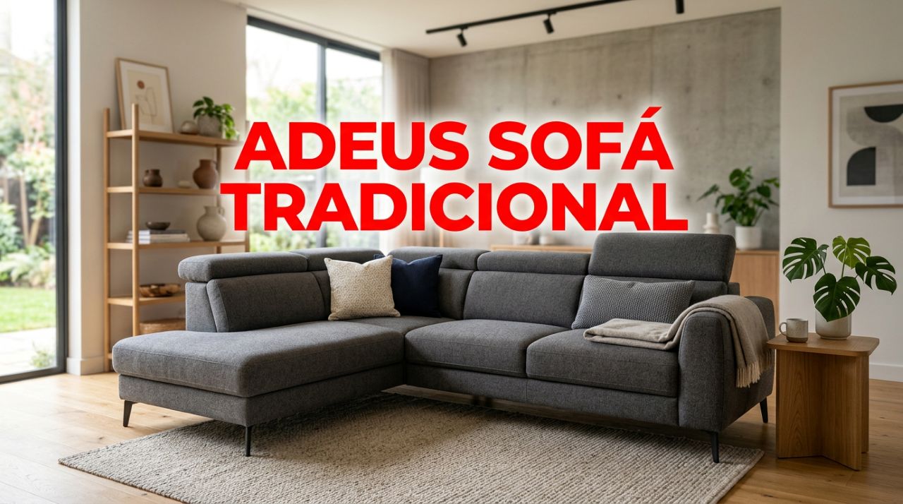 Adeus ao sofá tradicional: a proposta de mobiliário que alia conforto ergonômico e estilo moderno