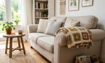 Mantas de crochê: modelos aconchegantes para sofá e cama