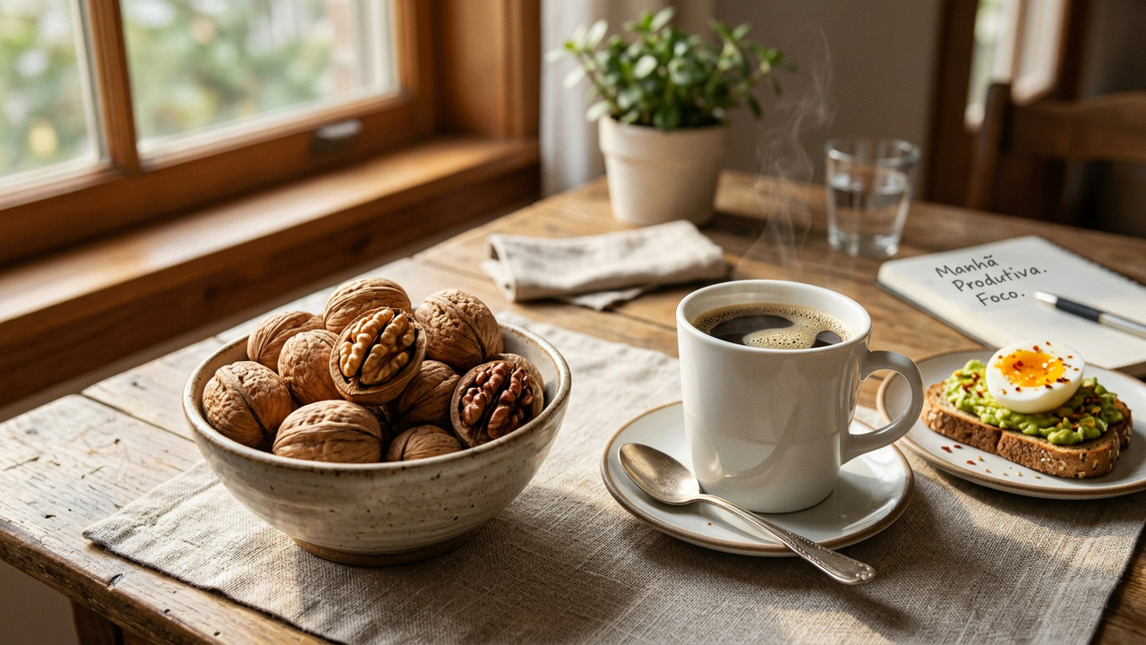 Nem café, nem energético: o alimento simples que pode melhorar foco e memória ao longo da manhã