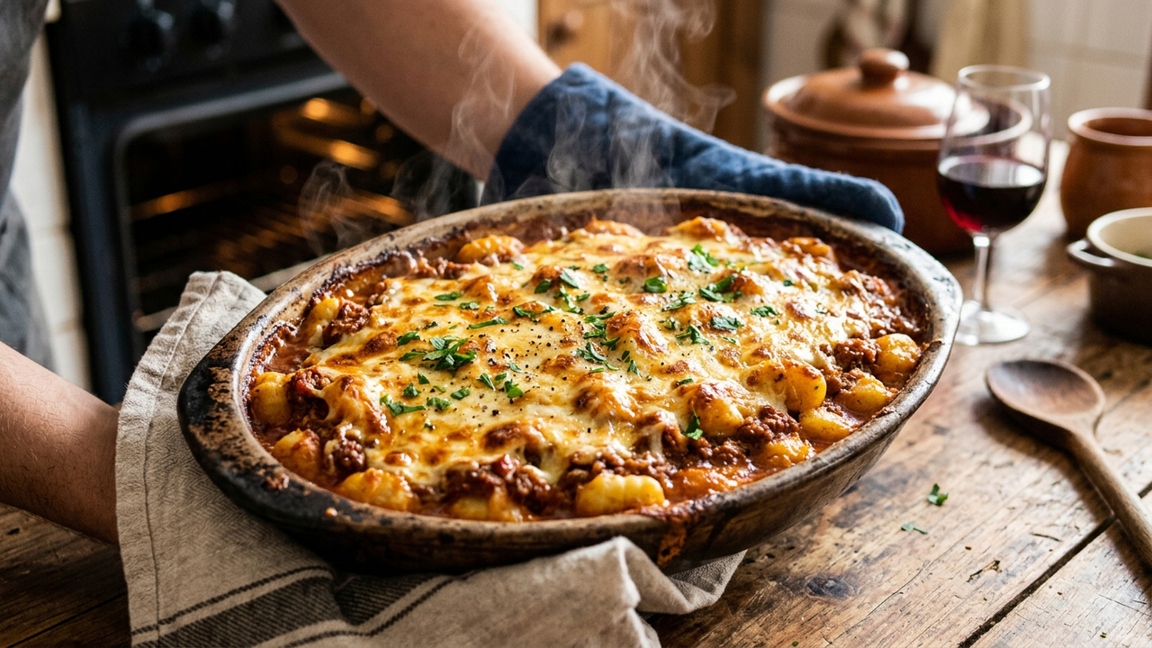 Esse nhoque de batata da minha mãe fica leve e é perfeito para servir bem quentinho no jantar