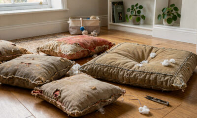 Não sabe o que fazer com travesseiros velhos? Aqui estão 7 ideias inteligentes