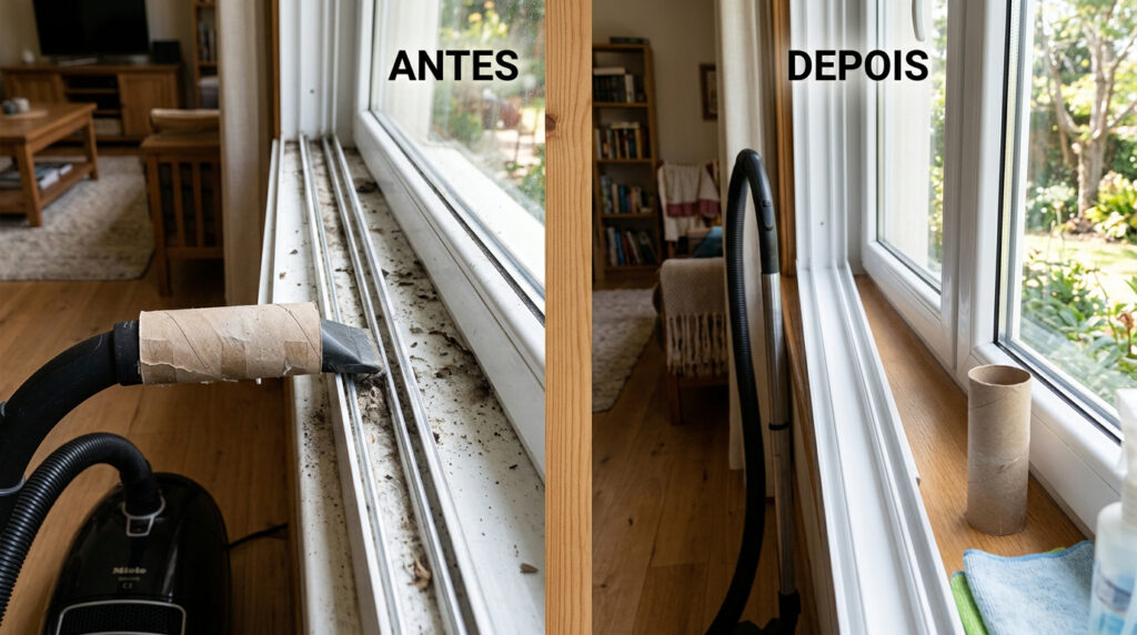 Colocar um rolo de papel higiênico na janela: para que serve e por que é recomendado