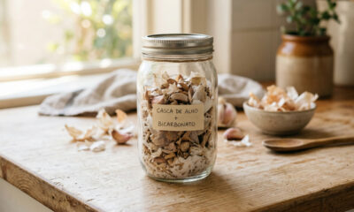 Misturar cascas de alho com bicarbonato de sódio: para que serve e quais os seus benefícios