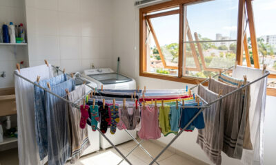 Nem sol forte, nem secadora: o método japonês que ajuda roupas a secarem mais rápido