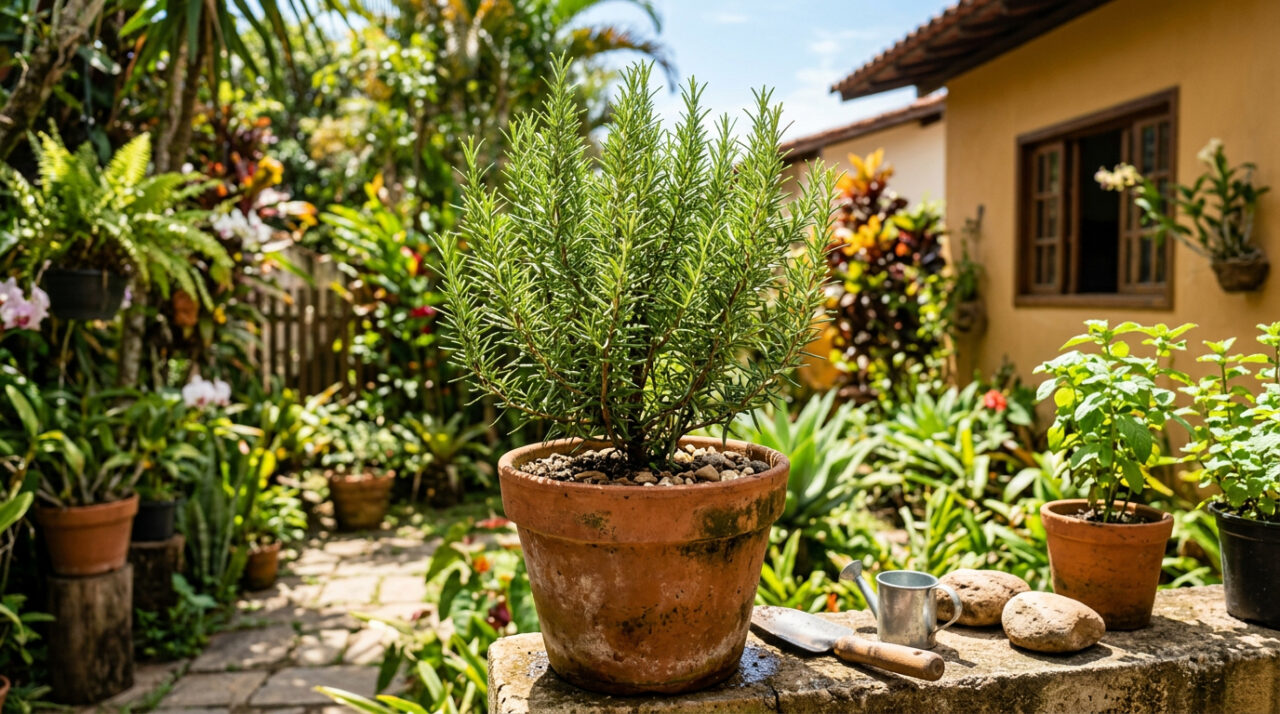 Alecrim é resistente a quase tudo, mas é melhor não plantá-lo perto desta planta: onde plantá-lo no jardim e como usá-lo