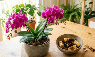 Use este adubo caseiro que faz qualquer orquídea florescer o ano inteiro com perfeição e mais vigor