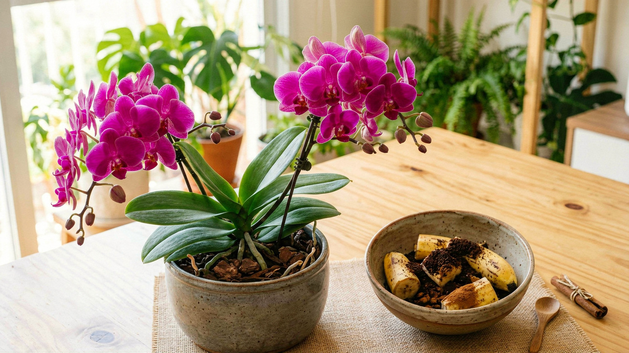 Use este adubo caseiro que faz qualquer orquídea florescer o ano inteiro com perfeição e mais vigor