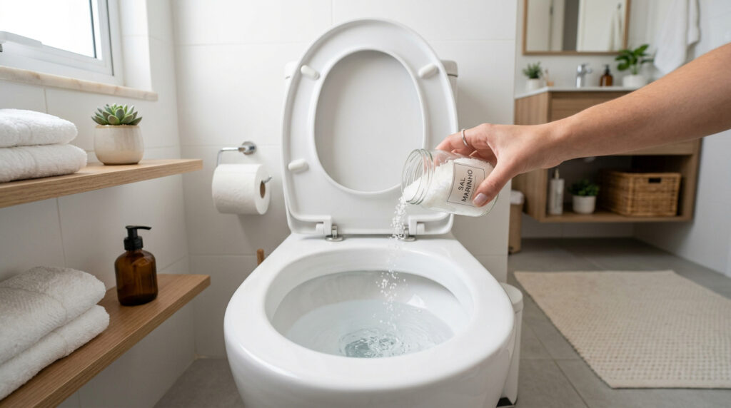 Receita com detergente, vinagre e amaciante promete banheiro perfumado por até 30 dias