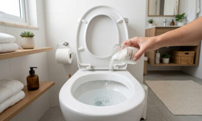 Colocar sal no vaso sanitário antes de dormir: para que serve e por que recomendam