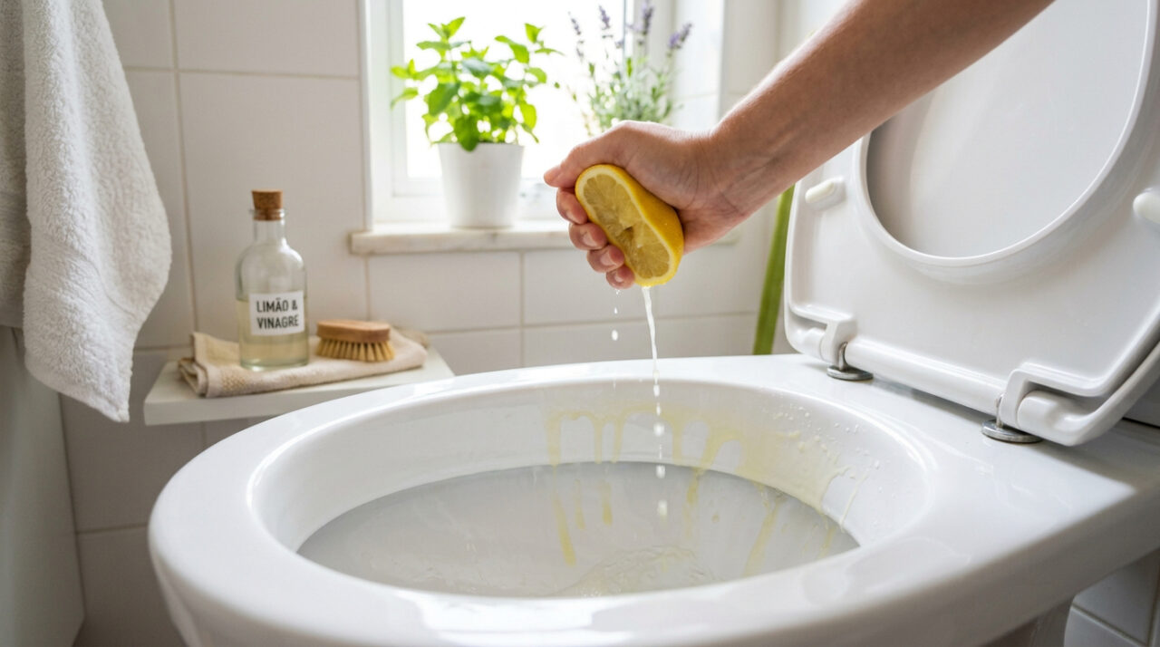 Despejar suco de limão no vaso sanitário: por que é recomendado e para que serve
