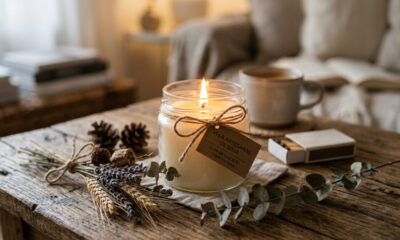 Como fazer velas artesanais em potes de vidro e garantir um clima especial em qualquer cômodo