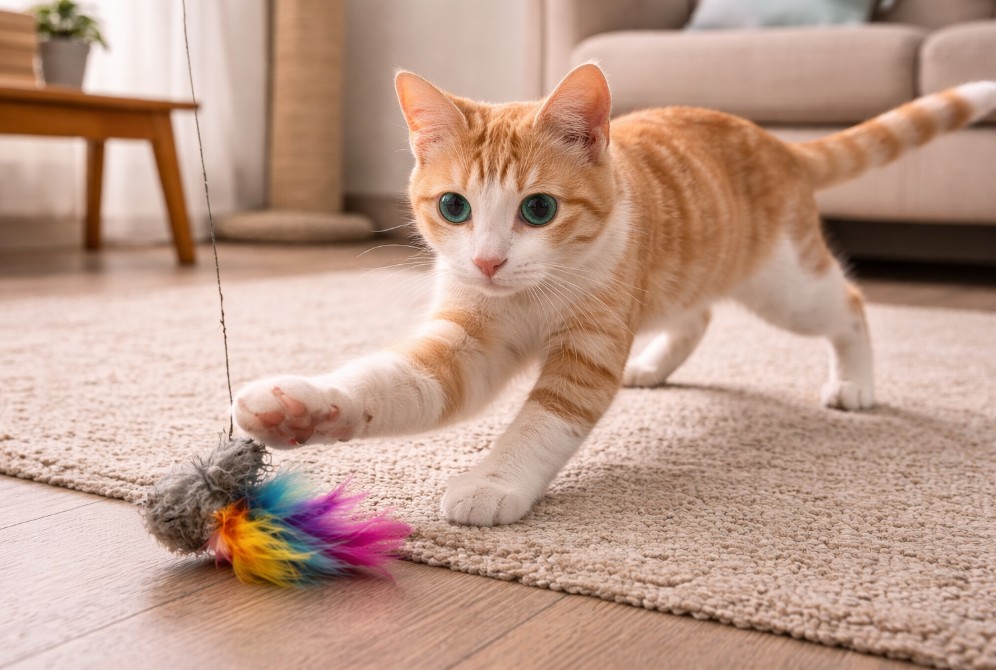 Essa gata de 10 kg dá grande passo em sua jornada para perder peso