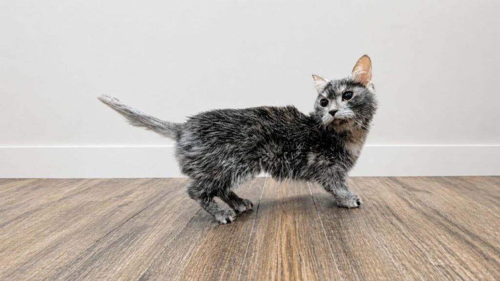Pequena Gatinha Munchkin É Resgatada E Revela Um Caso Médico Inesperado