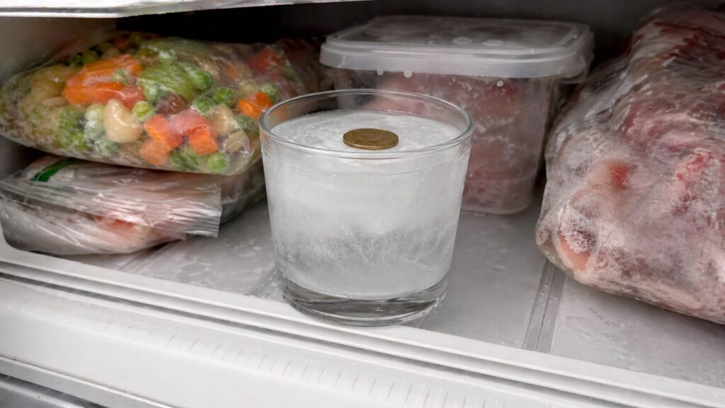 Coloque uma moeda no congelador e me agradeça depois