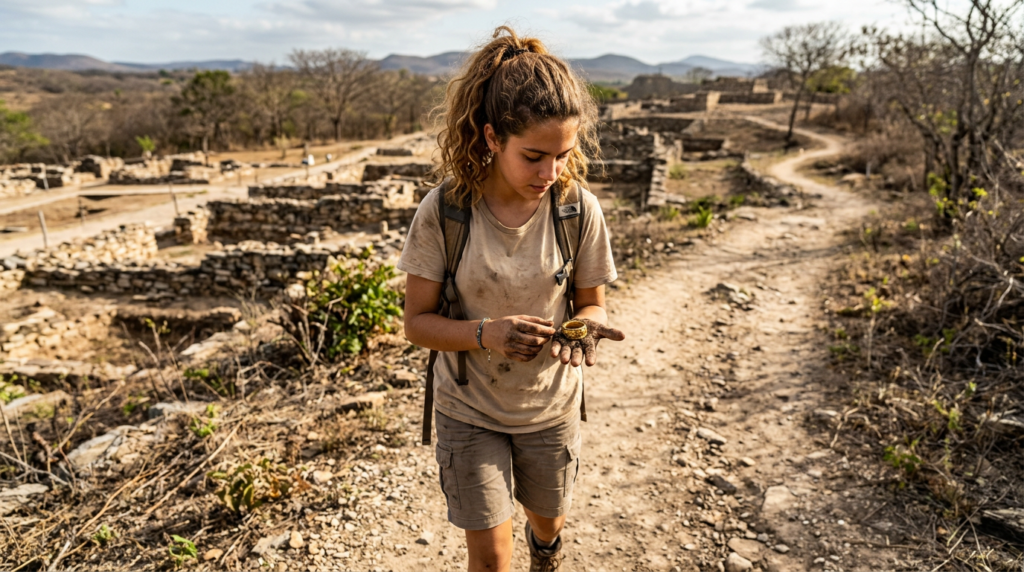 Um adolescente encontrou um anel durante uma caminhada e descobriu que ele tinha 1.800 anos