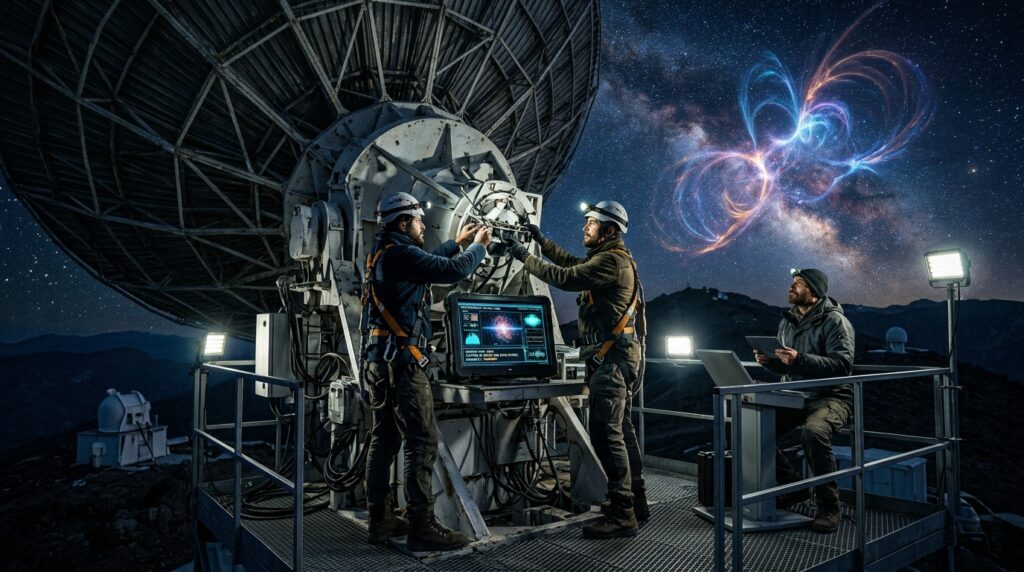 Dois homens estavam consertando uma antena em Nova Jersey e, acidentalmente, descobriram a prova do Big Bang