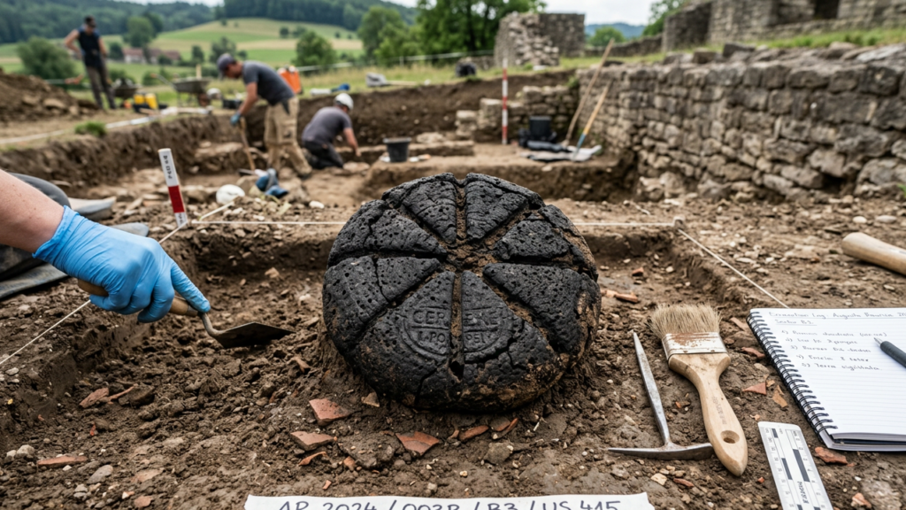 Pão romano de 2.000 anos é descoberto na Suíça
