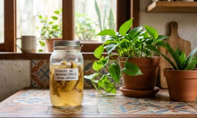 Casca de banana com vinagre: por que é recomendado e para que serve