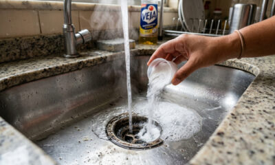 Polvilhar bicarbonato de sódio no ralo da pia: para que serve e quando é recomendado fazer