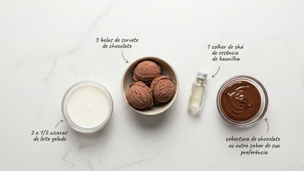 Adicione 1 colher de chá de baunilha na receita e até o milk-shake mais simples ficará mais gostoso e equilibrado