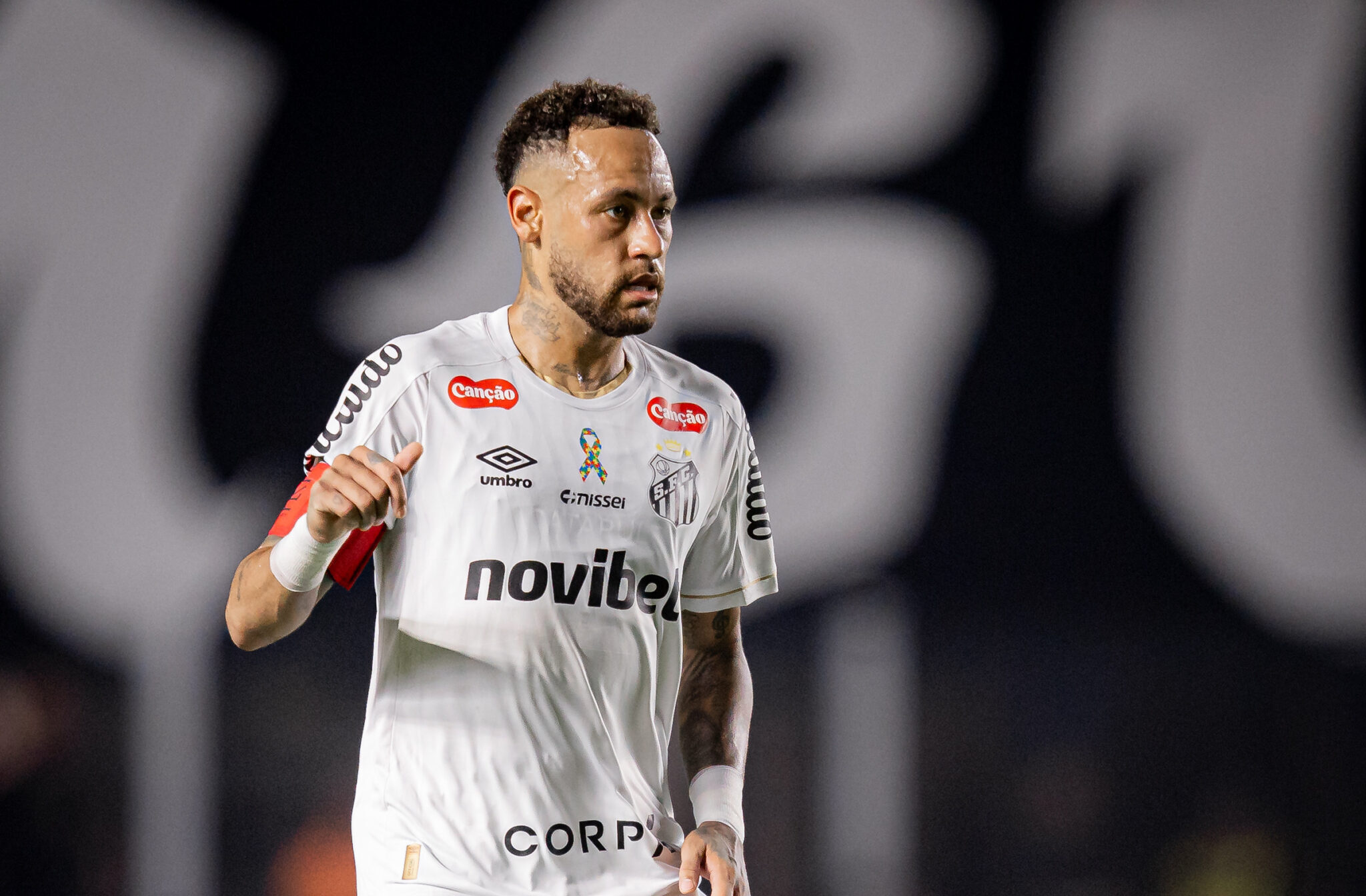 Neymar, atacante do Santos