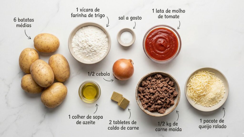 Esse nhoque de batata da minha mãe fica leve e é perfeito para servir bem quentinho no jantar