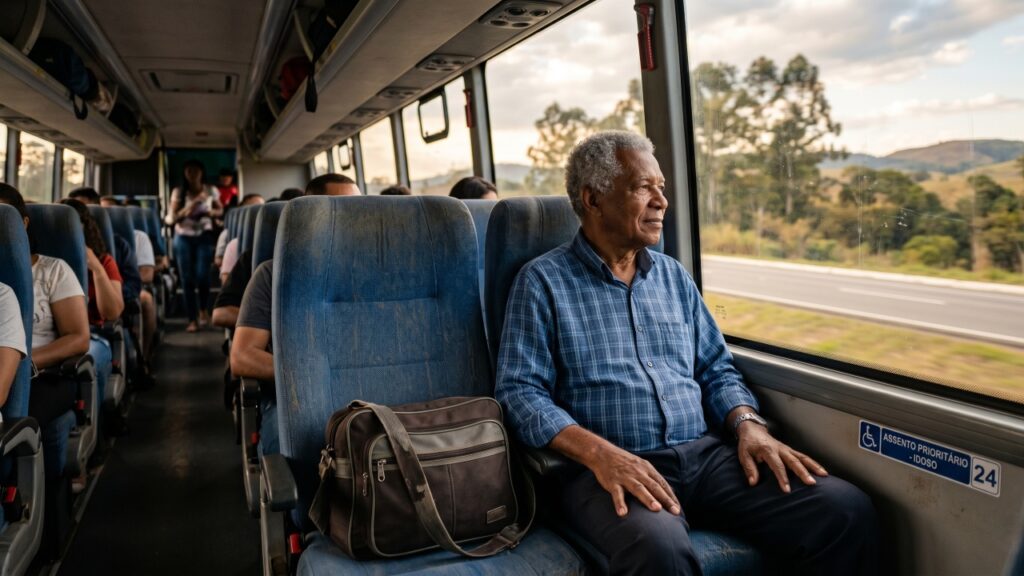 Foi esse benefício exclusivo para idosos que me ajudou a viajar de graça em um momento em que eu mais precisava