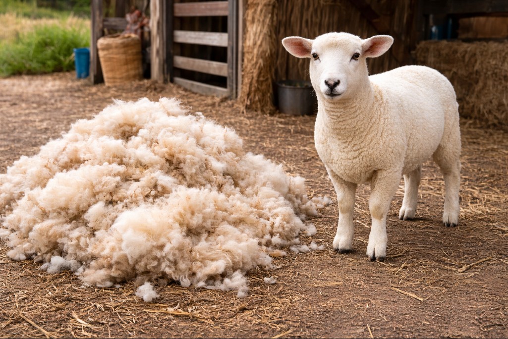Ovelha perdeu 40 kg de lã e parece irreconhecível agora