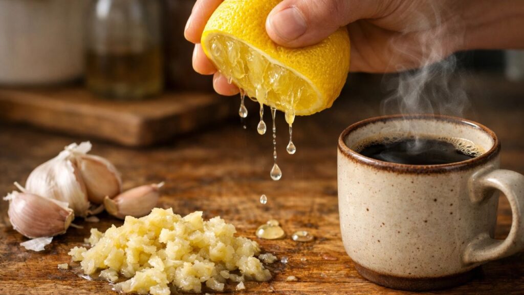 Café com alho e limão é bom para quê? Entenda para que serve essa mistura
