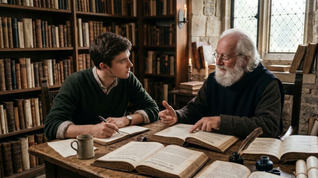 Provérbio chinês do dia: "Uma única conversa com um sábio vale mais do que um mês de estudo de livros"