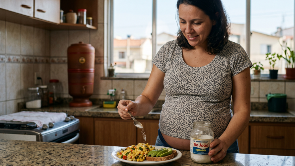 O sal iodado parece simples, mas continua cercado de dúvidas sobre tireoide, excesso e conservas