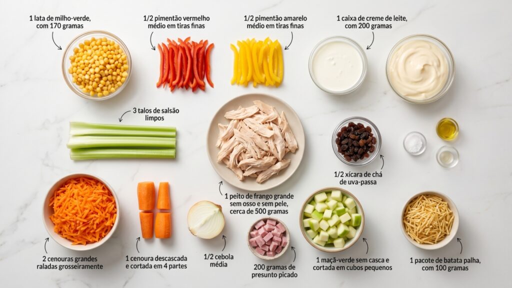 Adicione maçã-verde ao preparo e até o salpicão mais simples ficará mais crocante e gostoso