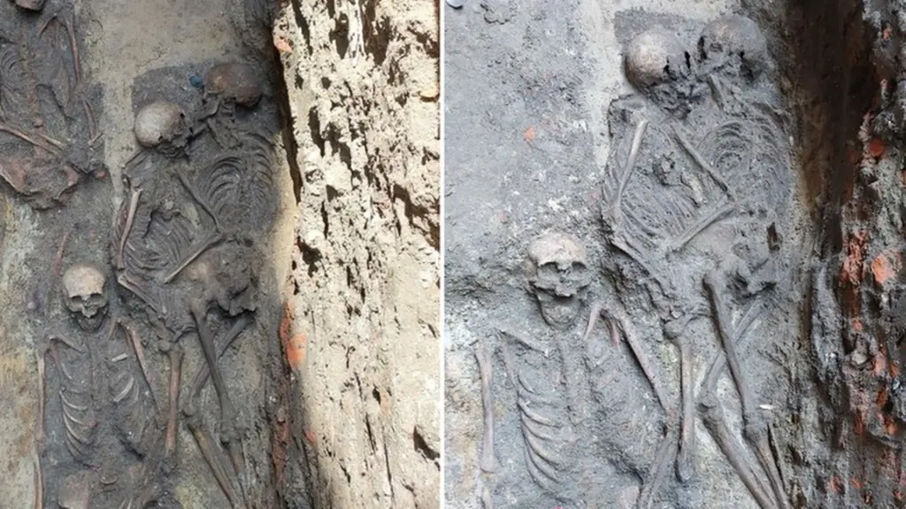 Esqueletos abraçados encontrados em Opole revelam segredo após análise de DNA