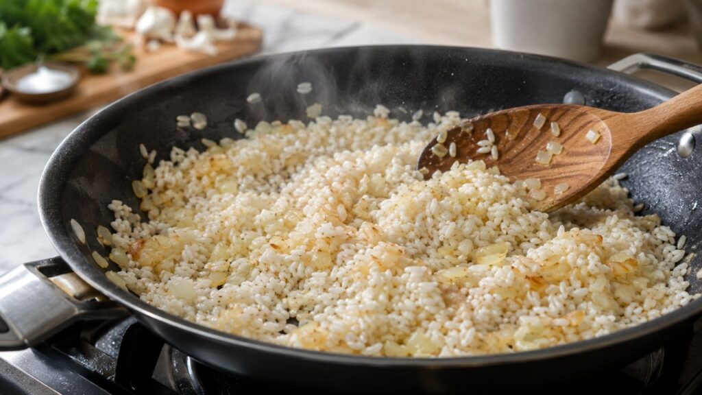 Refogar os grãos e controlar o fogo ajudam o arroz a ficar soltinho