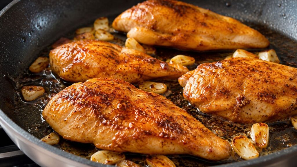 Frigideira quente e selagem rápida ajudam a preservar a suculência da carne