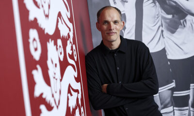 Thomas Tuchel, técnico da Inglaterra (Foto: Eddie Keogh - The FA)
