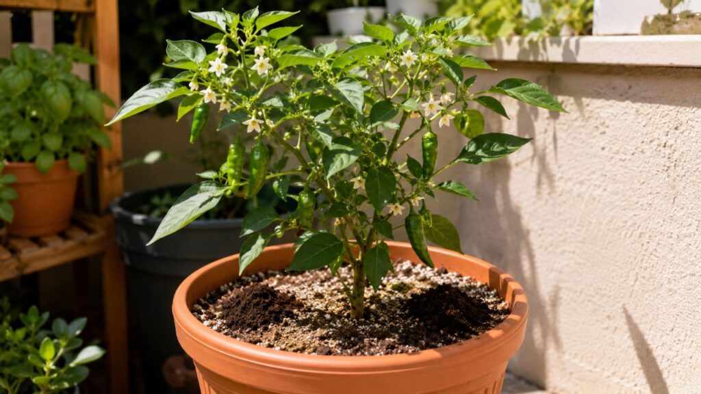 Adubação equilibrada, sol e drenagem ajudam a pimenteira a produzir melhor