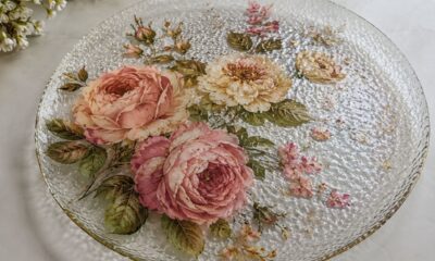 A textura do vidro ajuda a criar peças decorativas mais sofisticadas e cheias de personalidade