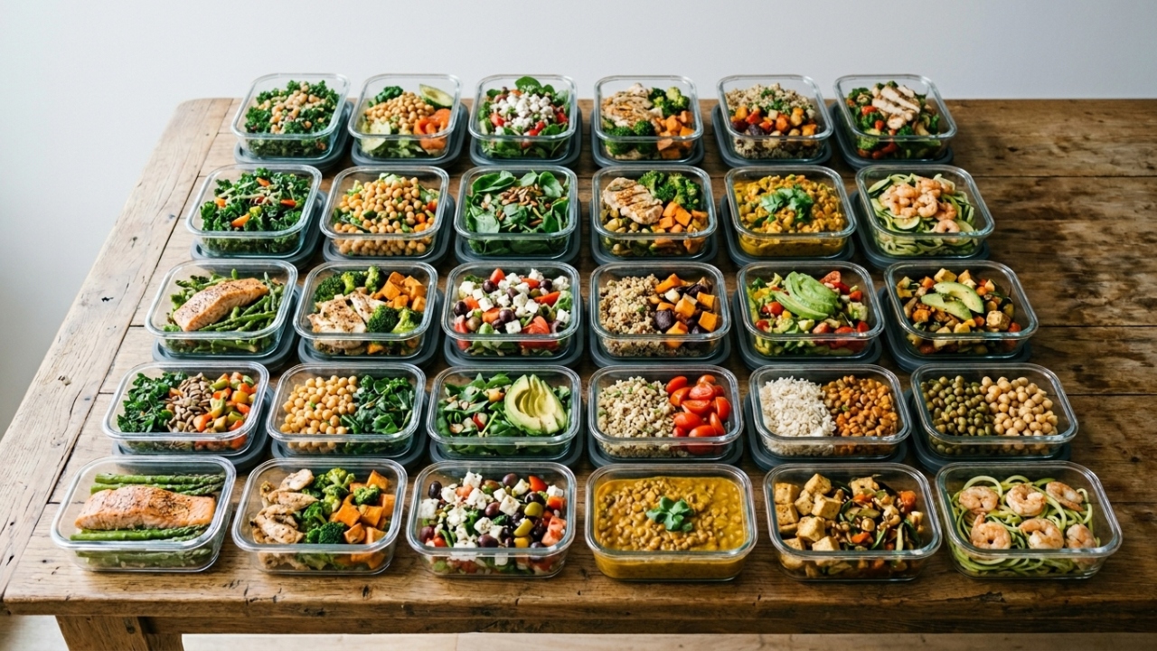 Como preparar 30 porções de lanches saudáveis para a semana em apenas 1 hora
