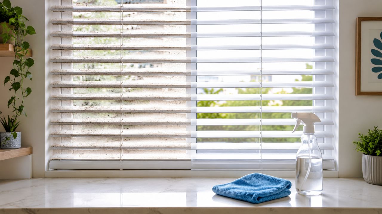 4 passos fáceis para limpar as persianas da sua casa sem esforço e economizar muito tempo